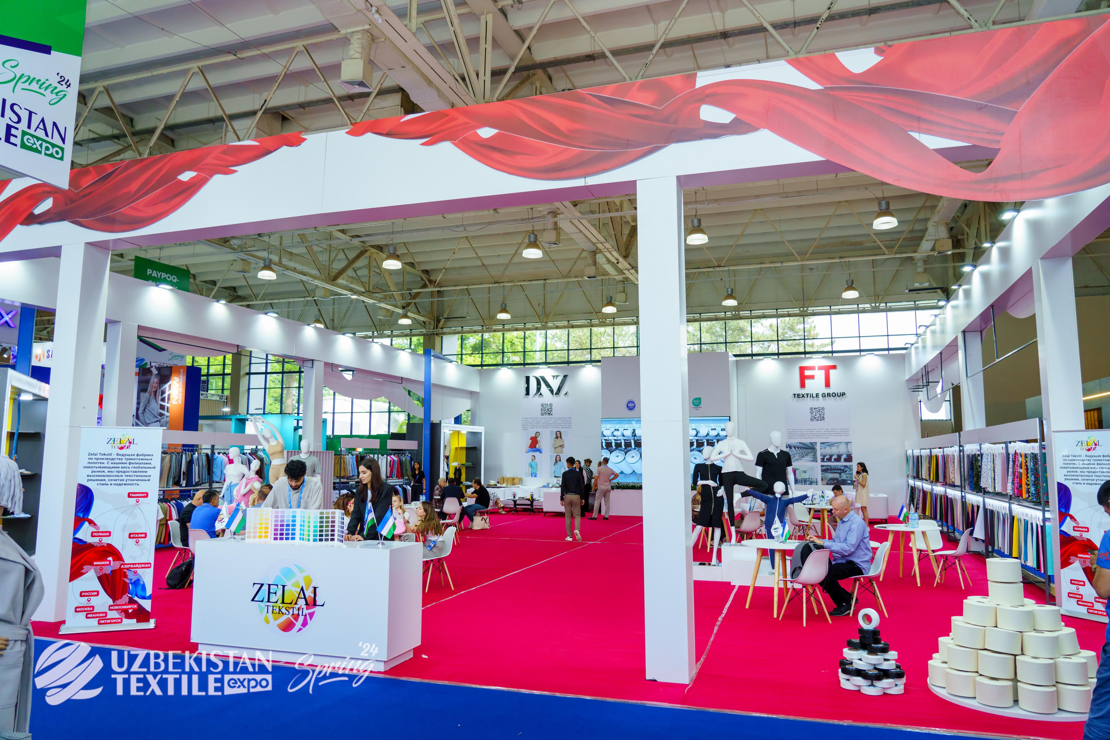 Zelal Tekstil Триумфально Выступила на UzTextileExpo-2024, Привлекая Международное Внимание.